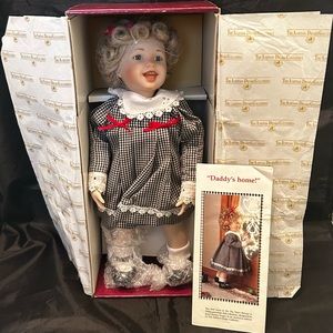 Ashton Drake Galleries - Daddy’s Home Porcelain Doll
